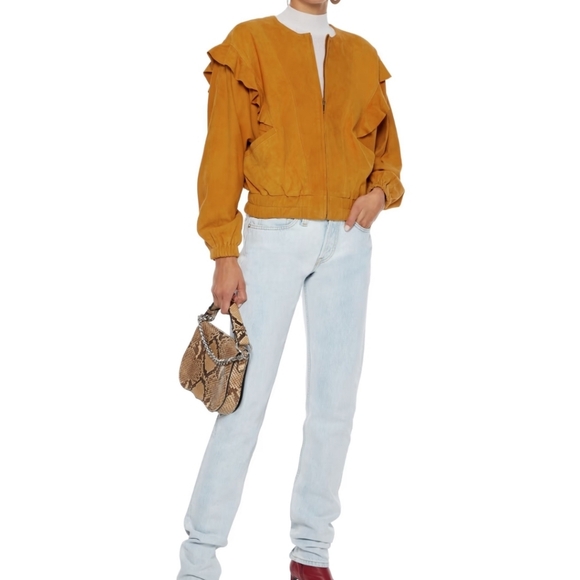 Joie Temis suede bomber jacket - Picture 2 of 6